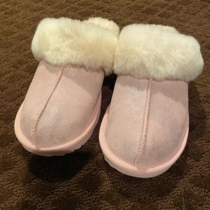Pink UGG slippers